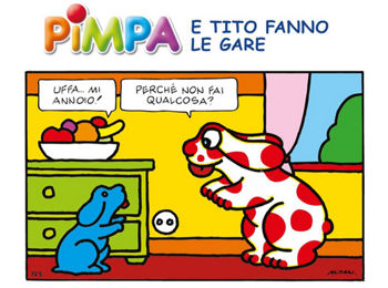 pimpa e tito fanno le gare